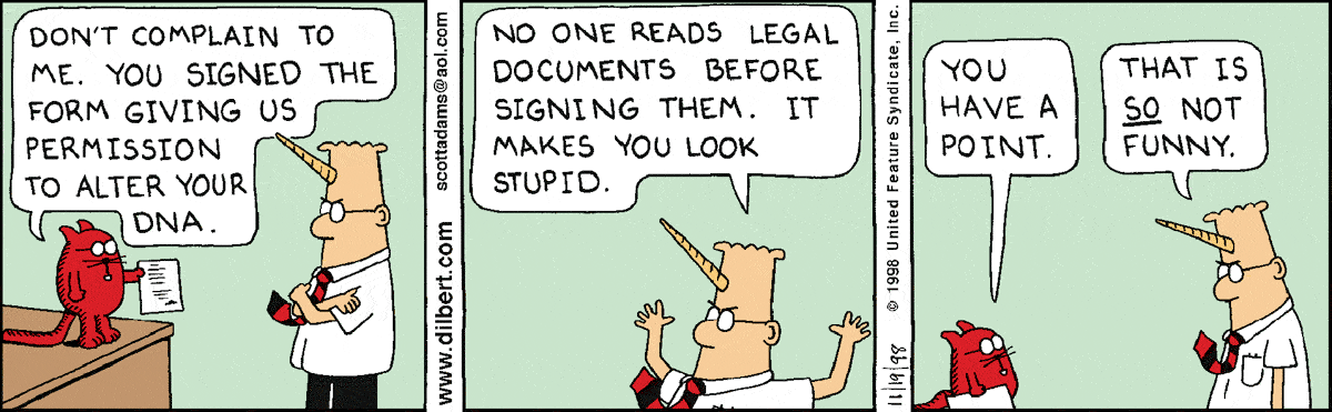 Dilbert Cartoon